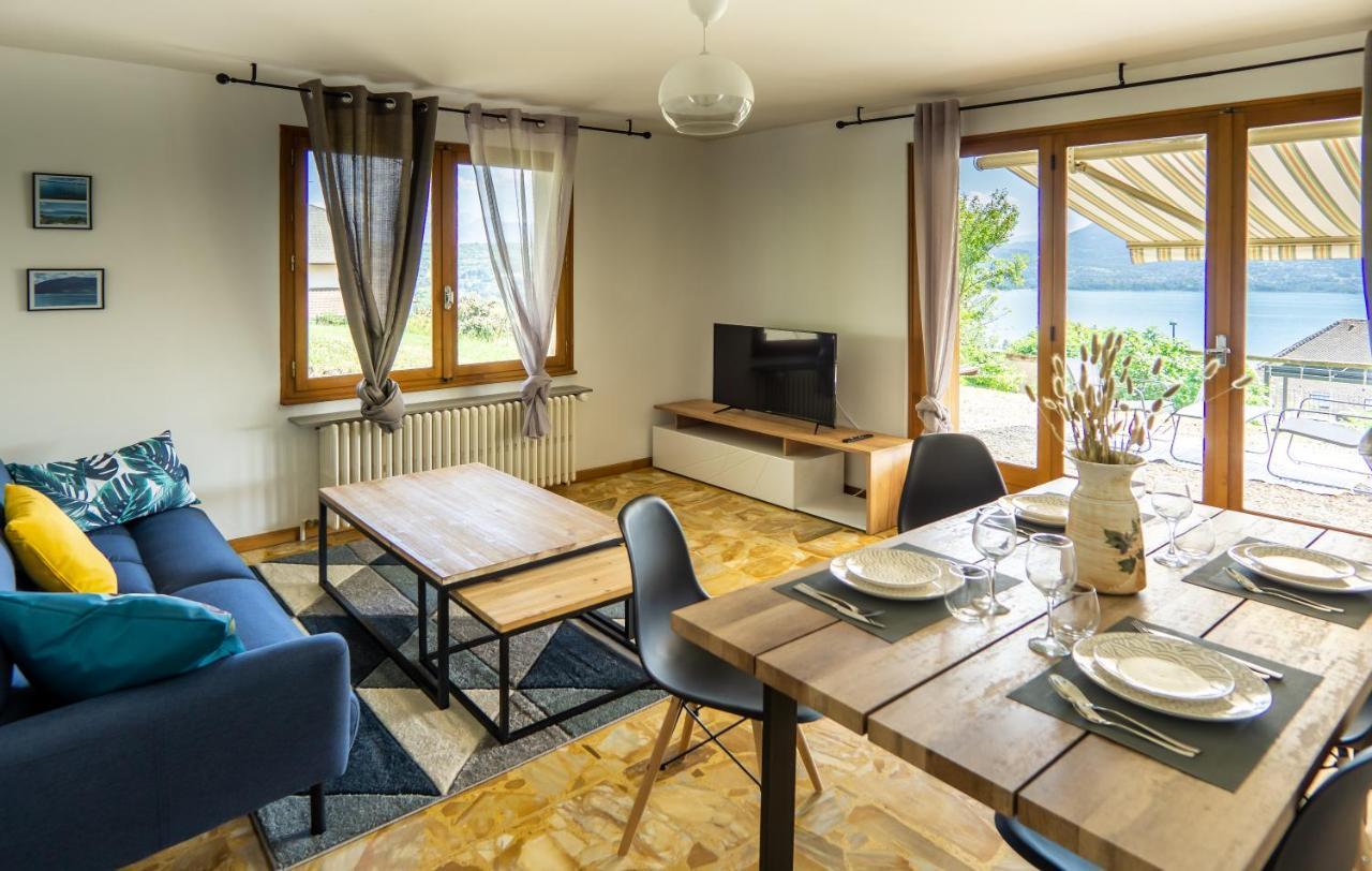 Apartamento T3 Avec Vue Sur Le Lac D'Annecy Veyrier-du-Lac Exterior foto