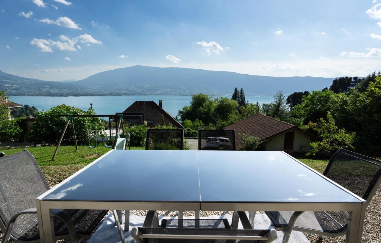 Apartamento T3 Avec Vue Sur Le Lac D'Annecy Veyrier-du-Lac Exterior foto
