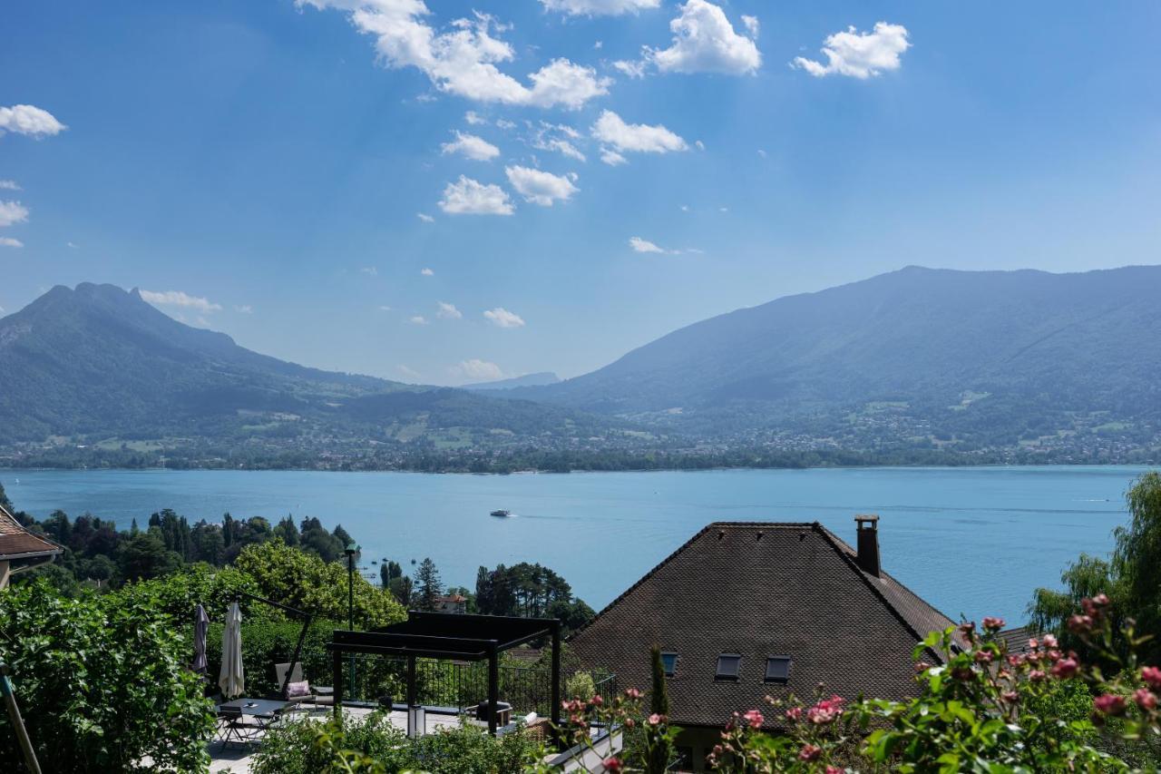 Apartamento T3 Avec Vue Sur Le Lac D'Annecy Veyrier-du-Lac Exterior foto