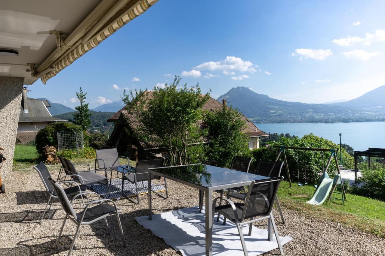 Apartamento T3 Avec Vue Sur Le Lac D'Annecy Veyrier-du-Lac Exterior foto