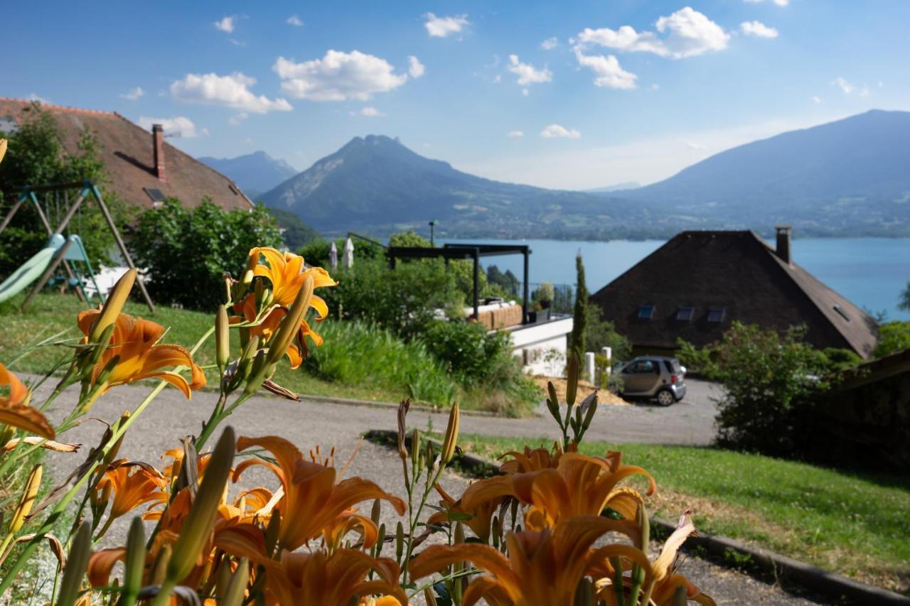 Apartamento T3 Avec Vue Sur Le Lac D'Annecy Veyrier-du-Lac Exterior foto